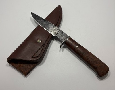 Jon Paul Christensen (ABS Master Smith) Custom Mosaic Damasus Clip Point Hunter 