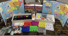 Two Superpowers Board Games, Slightly Used, Axis And Allies Style Games.