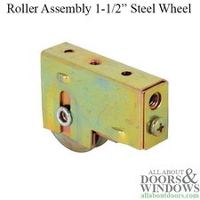 Prime Line D 1537 Sliding Door Roller With 1.5 Inch Steel Wheel