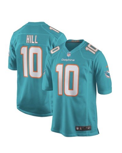Tyreek Hill Miami Dolphins Nike Game Jersey - Aqua XL XLarge NFL Authentic