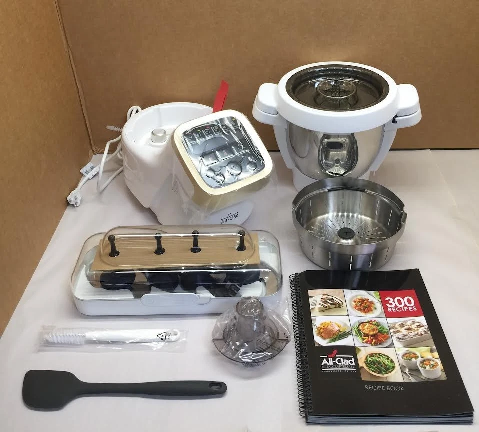 All-Clad HP503152 Prep&Cook Cooking Food Processor, 4.7-Quart, White
Opens in a new window or tab