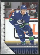 2020-21 Upper Deck Nils Hoglander 2005-06 Upper Deck Tribute RC #T-79