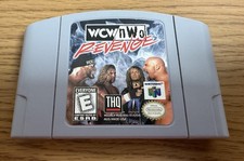 WCW/NWO Revenge (Nintendo 64, 1998) N64 Authentic & Tested Cart Only Free Ship!