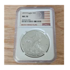 U.S. Mint 2019 American Eagle Silver Dollar 1 oz NGC MS 70 Betsy Ross Flag