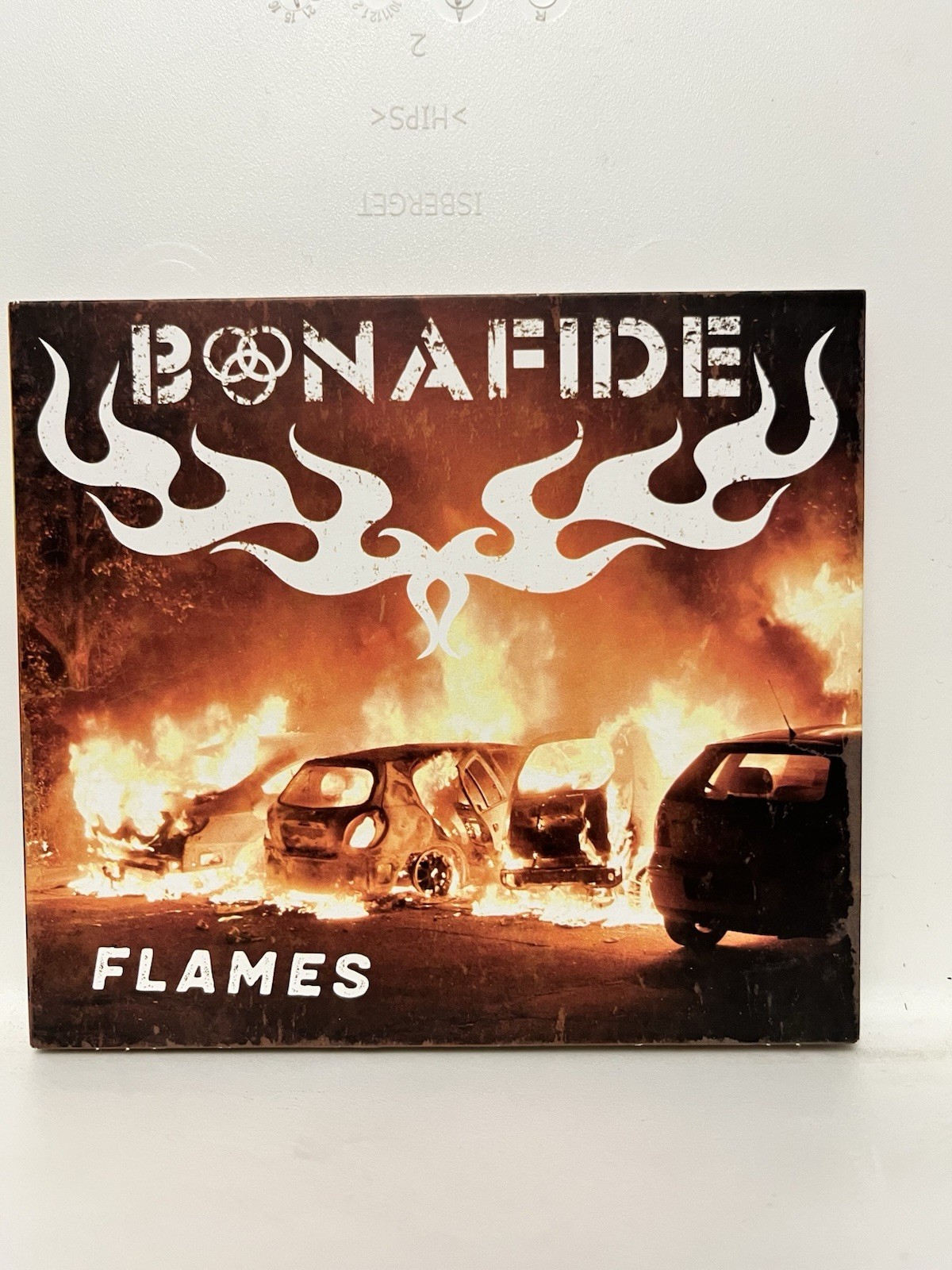 Bonafide(CD Album)Flames-Off Yer Rocka-OYR03B-2017- VGC / FREE UK POSTAGE