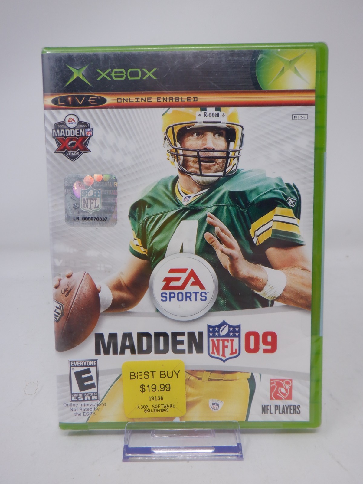 Madden NFL 09 (Original Microsoft Xbox 2008) NUEVO SELLADO RARO FÚTBOL AMERICANO 2009