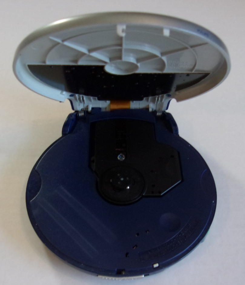 Used Laser Broken Turns ON RCA RP2502 Compact Portable CD Player