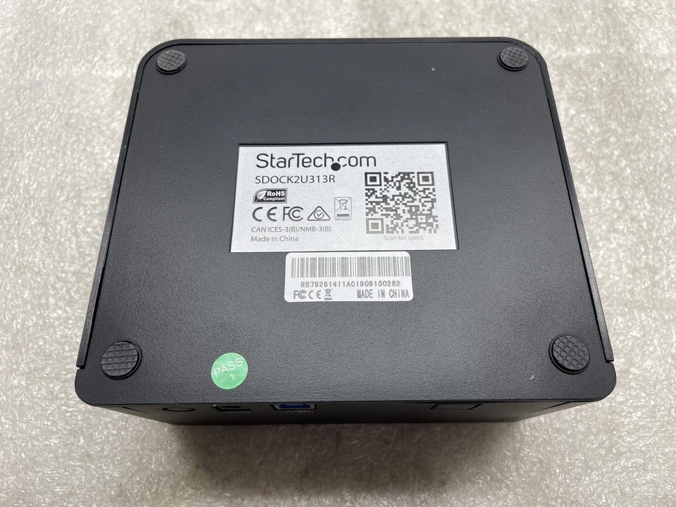 StarTech.com SDOCK2U313R Standalone Hard Drive Duplicator Dual Bay HDD/SSD USB - Image 4 of 4