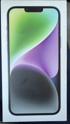 For Apple iPhone 14 Plus Genuine Empty Box Only Color Midnight 128GB