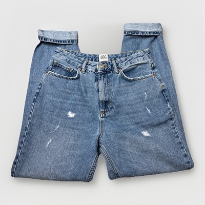 BDG Mom Jeans High Rise Size 28 Stretch denim women jeans Blue Medium