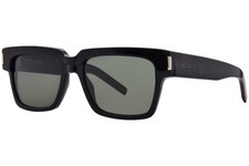 Saint Laurent Vadim SL 732 002 Sunglasses Men's Black/Havana/Grey Lenses 54mm