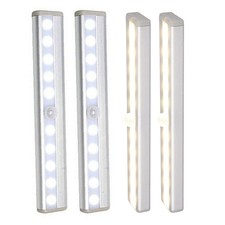 Bande lumineuse LED détecteur de mouvement rechargeable pour escalier placard u