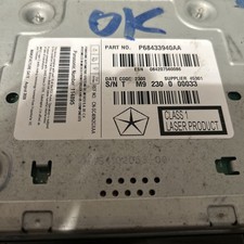 Mopar Multi Media Radio 68433940aa Oem