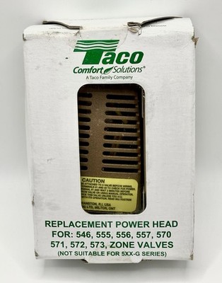 Taco Comfort Solutions 555-050RP Replacement Power Head for Zone Valves NEW