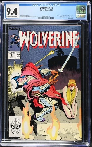 Wolverine #3 (1/89) Graded CGC 9.4