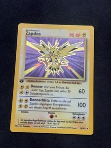 zapdos first edition card 1st Edition Zapdos