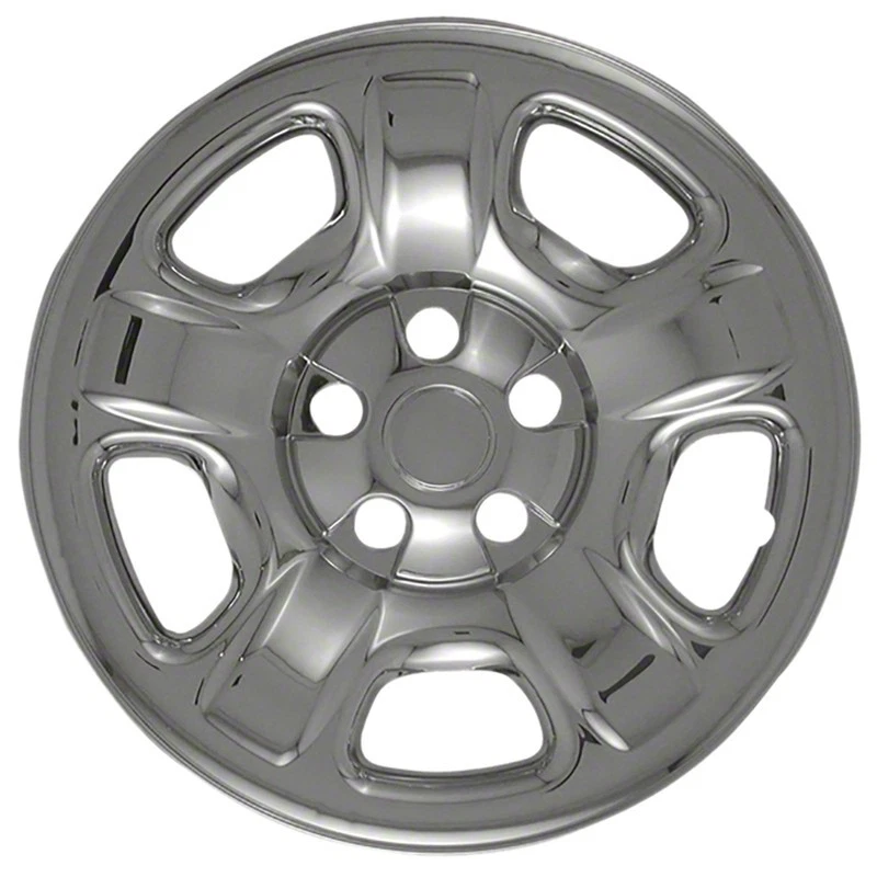 Set of 4 Chrome 16 inch Impostor Wheel Skins for 02-07 Jeep Liberty Rim Covers — 第 4/4 张图片