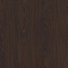 Dark Brown Walnut Wood Grain Paper Waterproof Peel and Stick Wallpaper Black ...