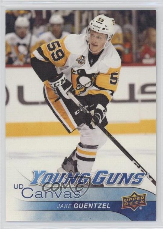 2016-17 Upper Deck UD Canvas Young Guns Jake Guentzel #C235 14tu