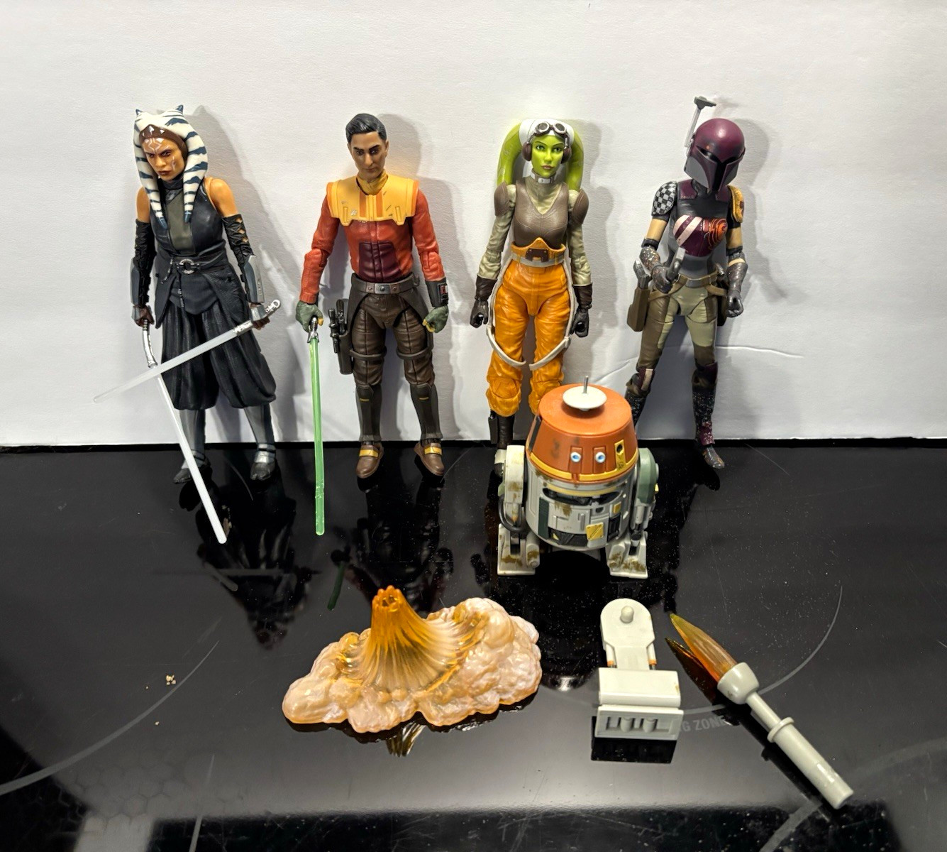 Figura de acción Star Wars Black Series 6 en Rebels, Ahsoka Tano Hera Sabine C1-10P