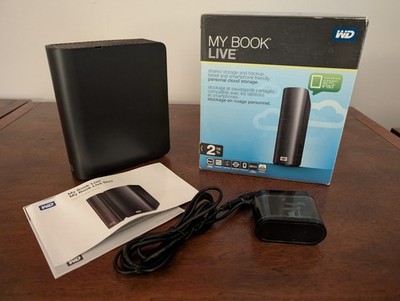Western Digital My Book Live 2TB External 7200RPM WDBACG0020HCH NAS (2TB HDD)