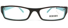 Versus by Versace Eyeglasses Frames MOD.8052 560 Brown Blue Rectangle 50-16-135