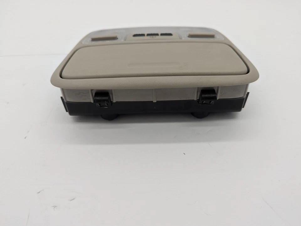 1999-2001 Honda Accord Dome Light Overhead Console Assembly Homelink Gray - Image 4 of 4
