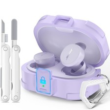 Safety Lock Case for QuietComfort Earbuds Purple