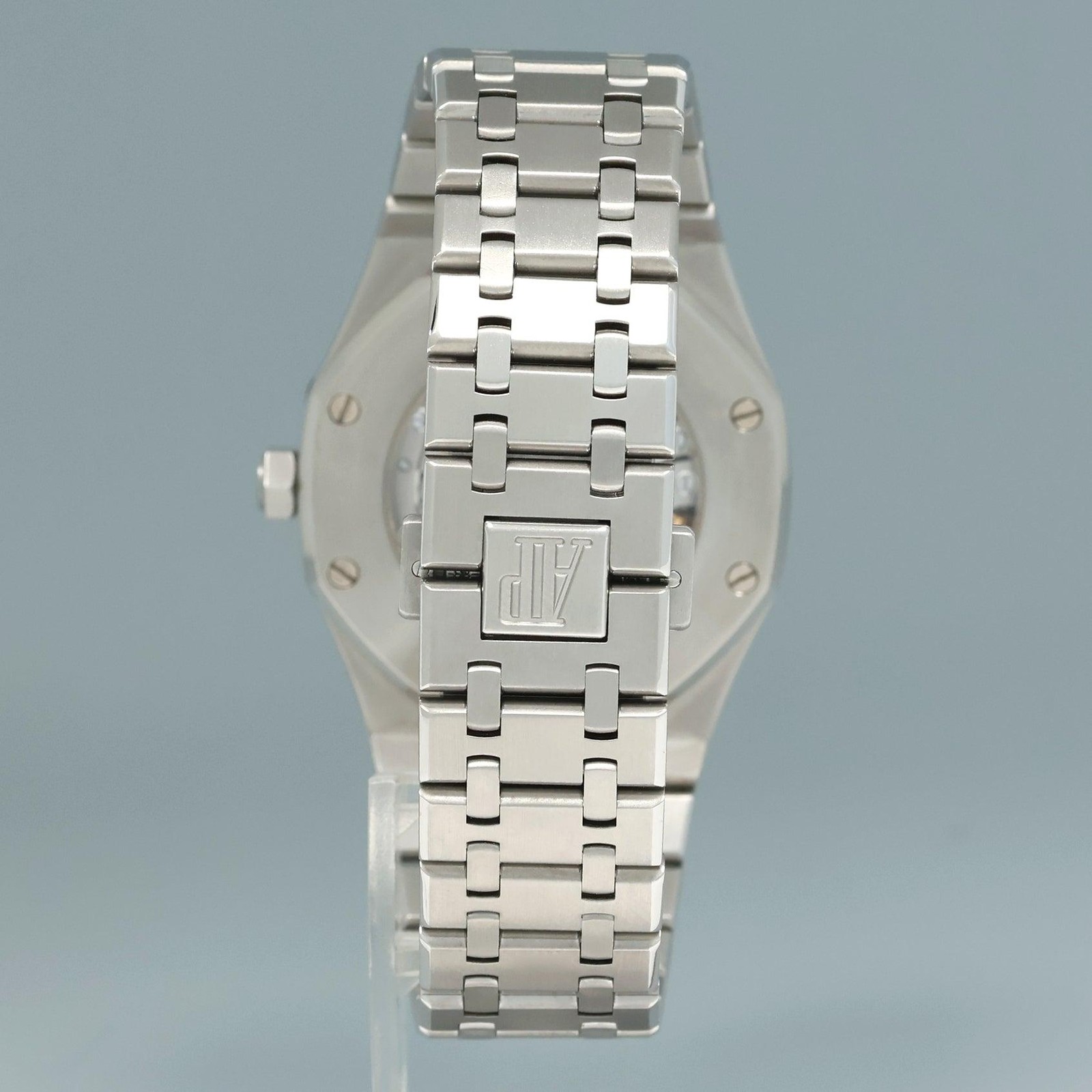 Serviced in 2026 Audemars Piguet Royal Oak 41mm Steel 15400ST White Watch Box image 5