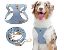 Dog Harness, No Pull Dogs Harness and Multi-Function Leash Set for Medium Dogs