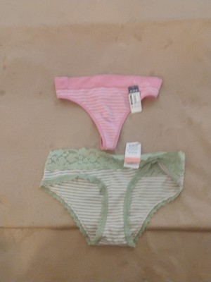 Lot of 2 Pairs of Women's Cute Panties Auden & Kindly Yours Size XS 0-2 NWOT!
