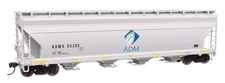 Walthers 910-49205 HO ADM ACF 5250 4-Bay Centerflow Covered Hopper RTR #85100