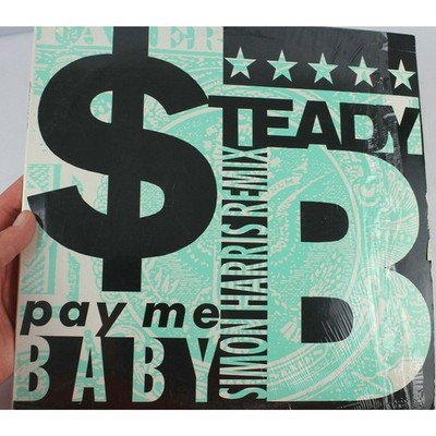 STEADY B PAY ME BABY SIMON HARRIS REMIX 12'' DJ VINYL *QUICK SHIP* 14561-JD