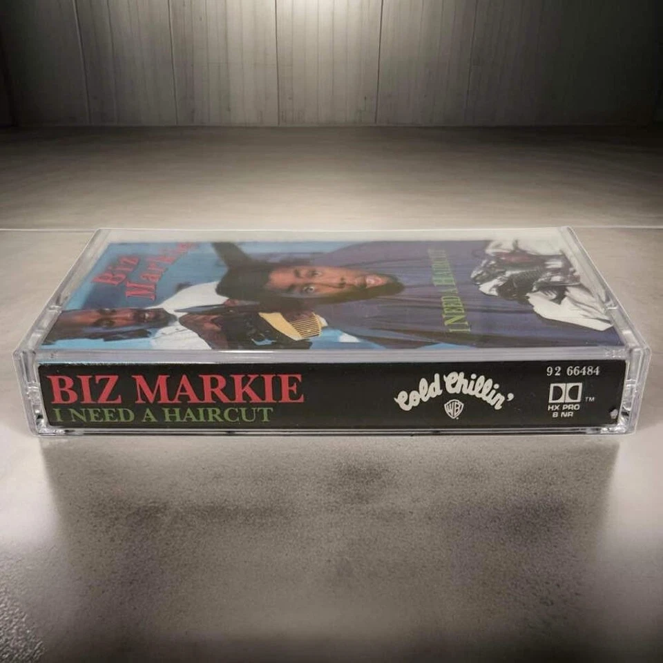 •BIZ MARKIE ~ I NEED A HAIRCUT• (1991 OG PRESSING) (CASSETTE TAPE) (2) - Image 4 of 4