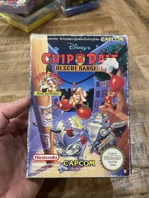 Chip'n Dale: Rescue Rangers - Nintendo NES Originalverpackung + Anleitung PAL