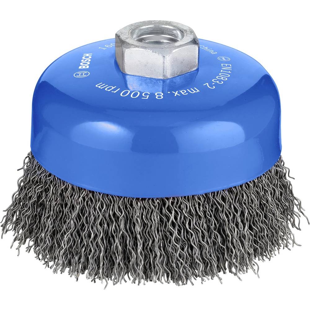 Brosse meuleuse Bosch 100 mm fils ondulés 0,5 mm brosse métallique 8500