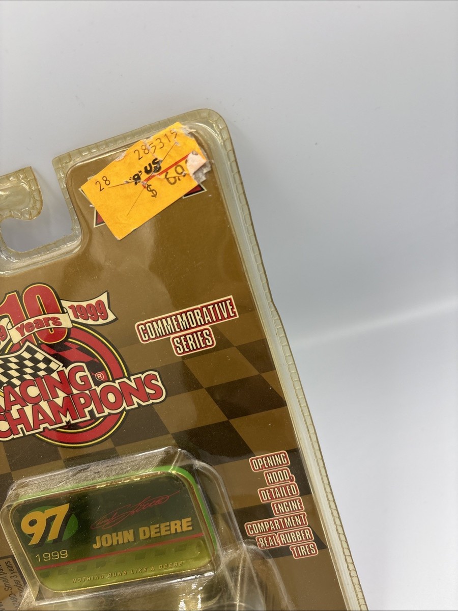 1999 Racing Champions #97 John Deere Chad Little Car Gold Chrome