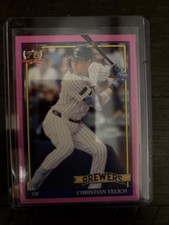 2026 Topps Series 1 - 1991 Topps Baseball Christian Yelich #T91-83 Pink