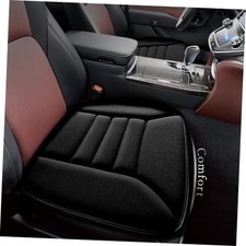 Memory Foam Car Seat Cushion for Driver and Office 1 Front Seat Cushion Black