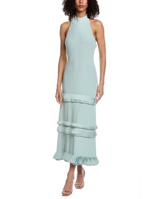 knee length dresses for ladies Veronica Beard - Sylviani Floral Midi Dress