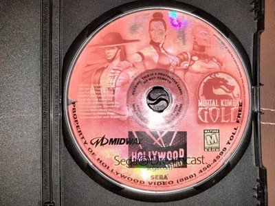 MORTAL KOMBAT GOLD   SEGA DREAMCAST   GREAT CONDITION!