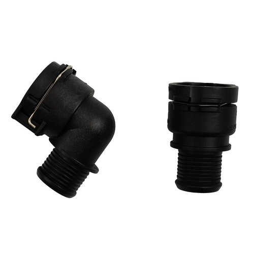 Connector Heater Hose 950893634 ABS Black Inlet Replacement Wear-resistacne - Picture 6 of 12