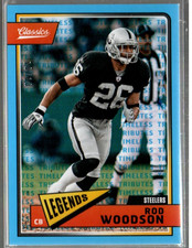 2018 Classics Timeless Tributes Blue #195 Rod Woodson 10/10