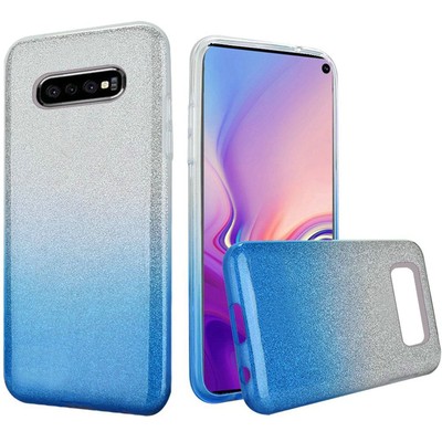 GSA Gradient Glitter Candy Case for Samsung Galaxy S10 (6.1'') - Blue