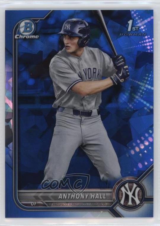 2022 Bowman Chrome Draft Sapphire Edition Anthony Hall #BDC-97