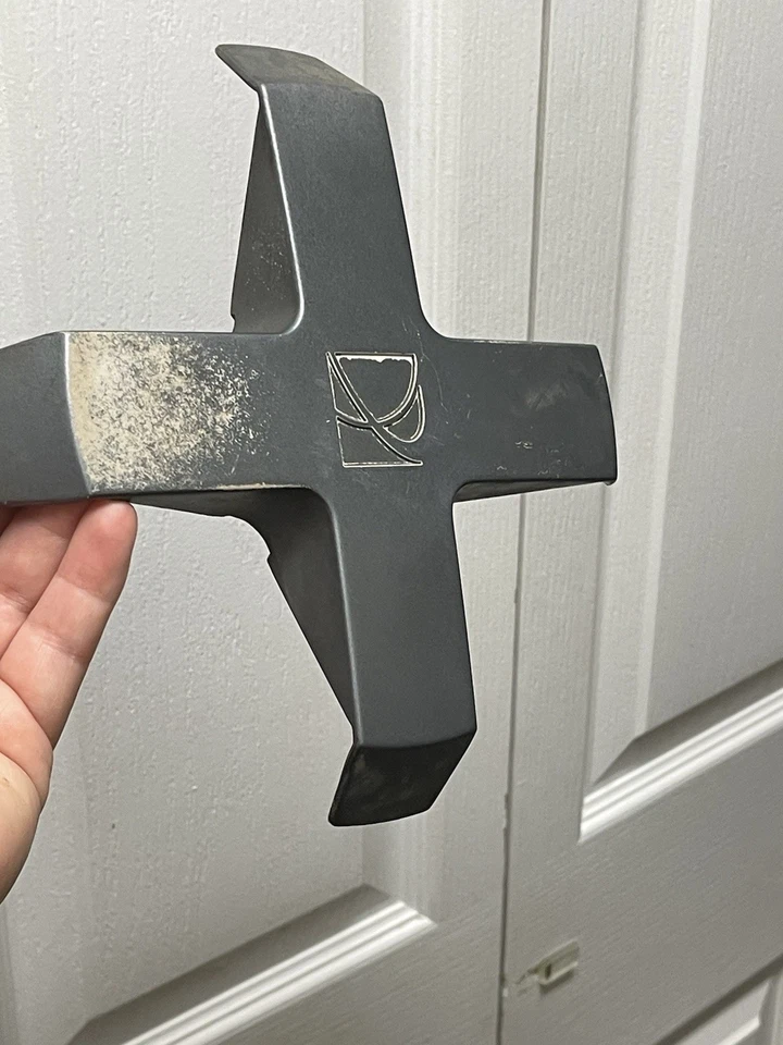 Tapa central de rueda Saturn Ion 2003-2007 número de pieza 9594690 gris oscuro Qt 1 Foto 3 de 4