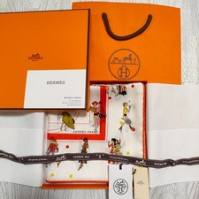 Unused HERMES Carre 70 Ex-Libris Les Parisien...