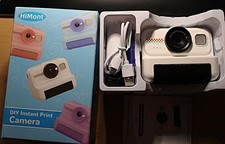 Himont Kinderkamera Sofortbildkamera, 1080P Sofortbildkamera Kinder Mit 32GB Kar