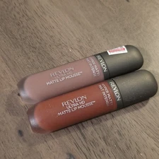 2 Revlon Ultra HD Matte Lip Mousse Hyper Matte 825 Spice & Death Valley