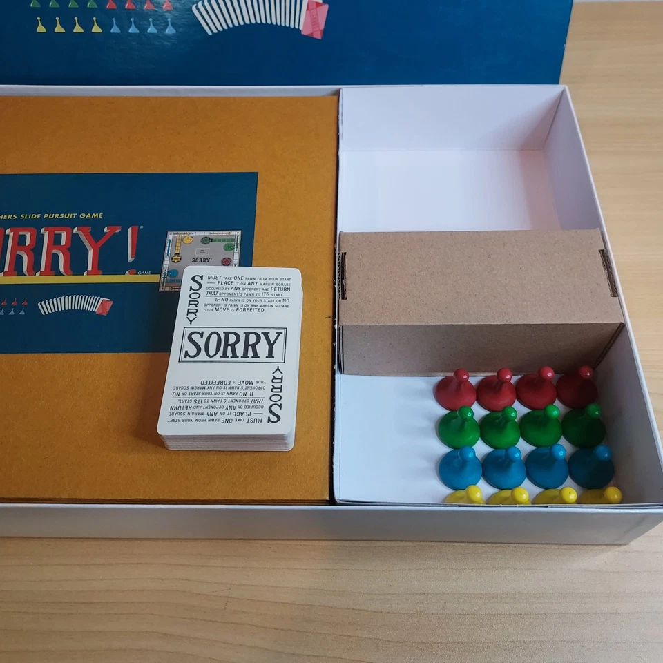 Sorry Retro Series Edición 1958 - Hasbro 2014 - Juego Completo Foto 2 de 4